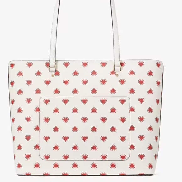 Kate Spade Perfect Heartfelt Geo Large Tote nwt - Picture 2 of 8